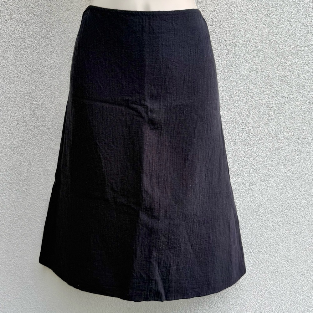 Vintage Ralph Lauren Black Label Wool A-line Skirt sz 8